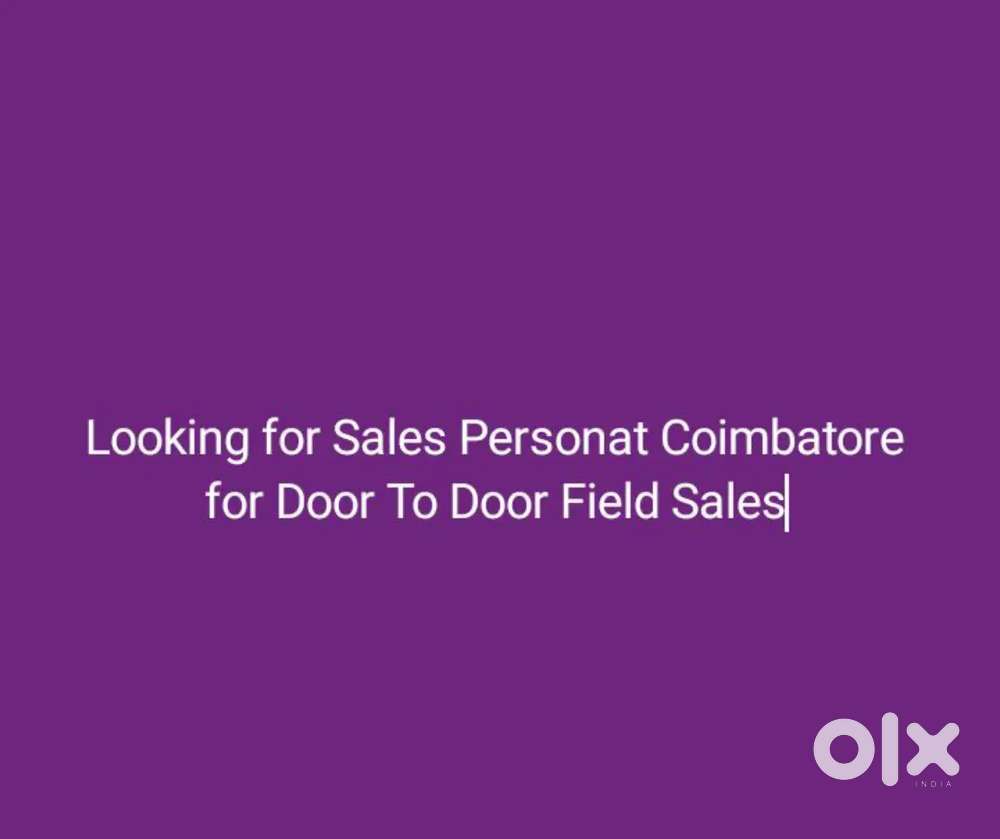 Wanted Sales Person