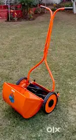 Unison 12 inch Mild Steel Frame Wheel Type Push Mower