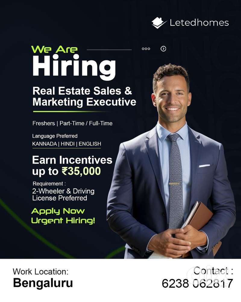 Real estate sales & Marketing Executive