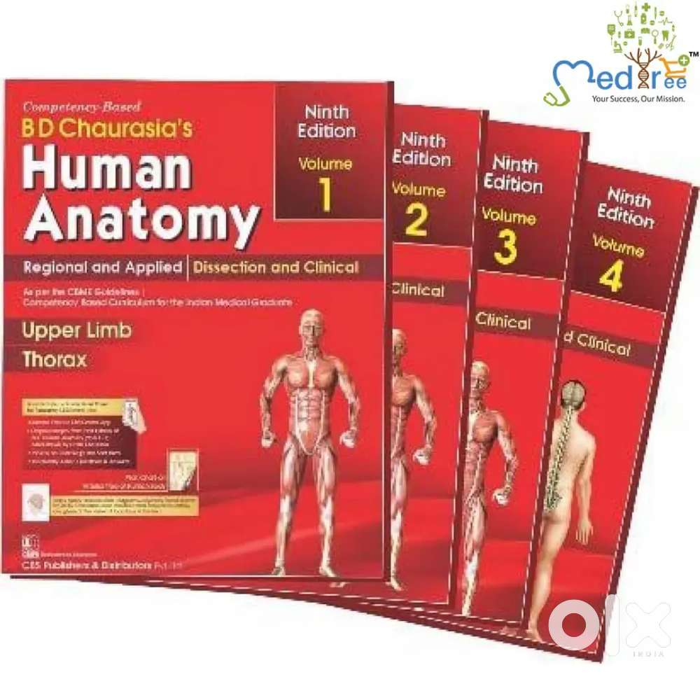 BD Chaurasiya 9 addition ,Human Anatomy