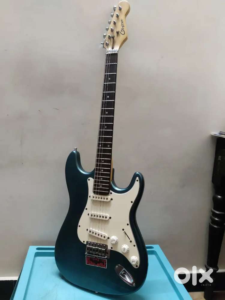Electric guitar strat Cheetah