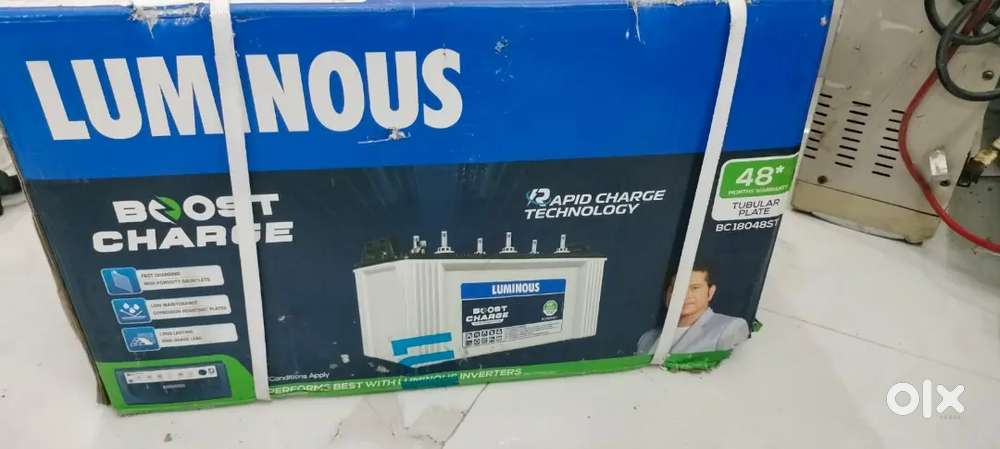 Luminous Invertor and Battery New Box pack