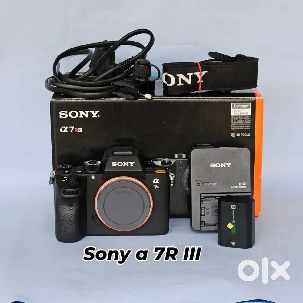 Sony A7R III Full Kit Full-Frame Mirrorless Professional Camera Set.