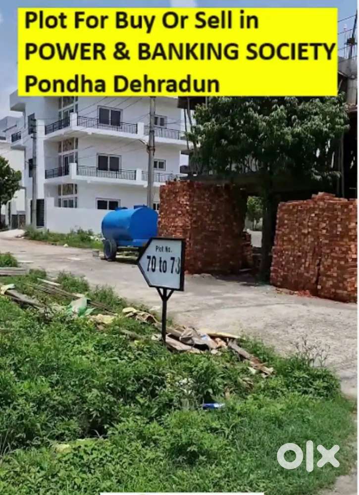 MDDA approved plot for sale in Power & Banking Society in Pondha