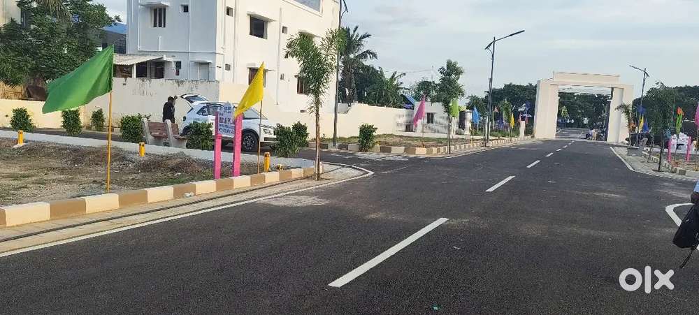 On road commercial plots for sale on Pudupattinam ECR