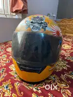 THH Brand Samurai Helmet Orange colour