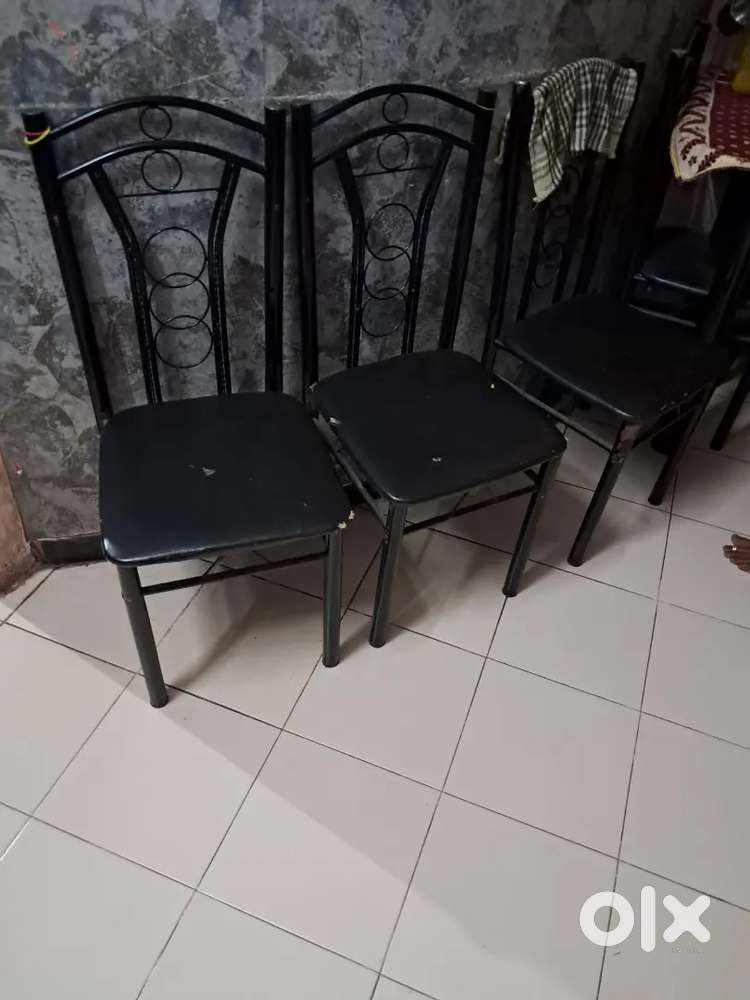 Good metal 4 chair