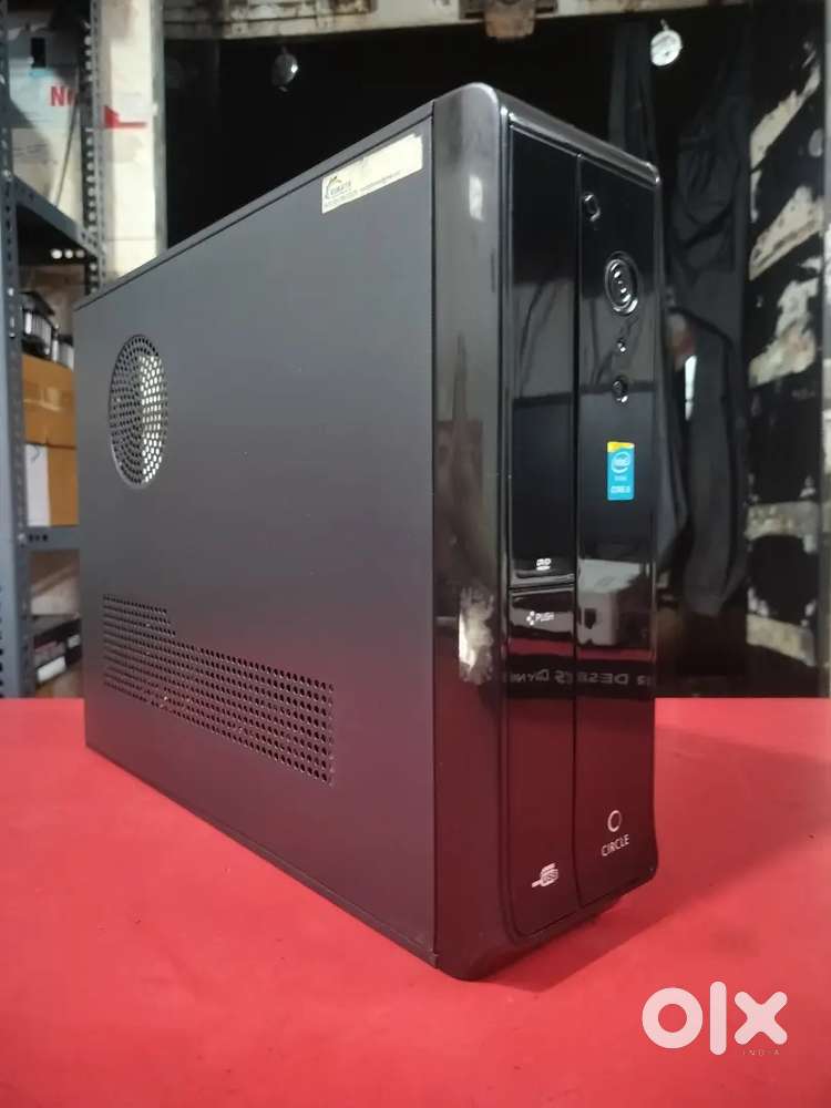 Circle mini cabinet with power supply perfect working and new looking