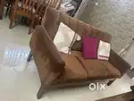 6 seater sofa + center table