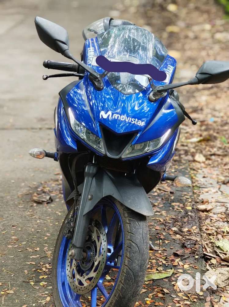 Yamaha R15 v3 blue Eneos edition no complaint new tyre