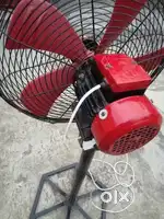 High speed stand fan