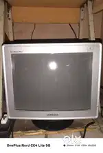 CRTMoniter sell in 800 1.5 year old working good neat clean smasung
