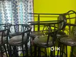 Iron black chairs