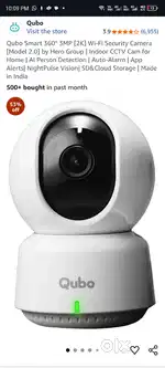 Qubo Wifi Cameras, 4 No.s