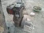 Engine 7.5HP+kutti machine