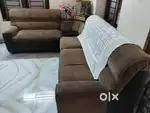 Brown colour sofa-entire set .