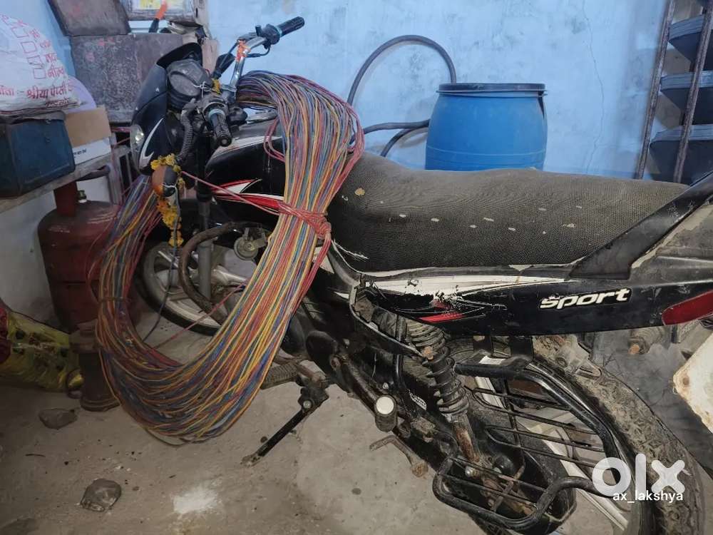 sports bike in fair condition