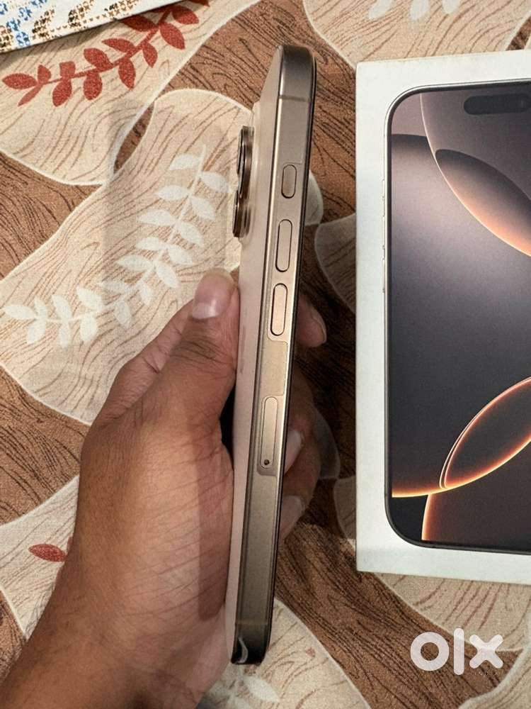 Iphone 16 pro 256gb inidan under warranty