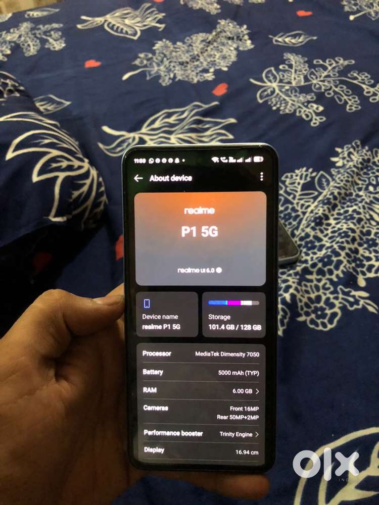 Realme p1  5g bill box charger available
