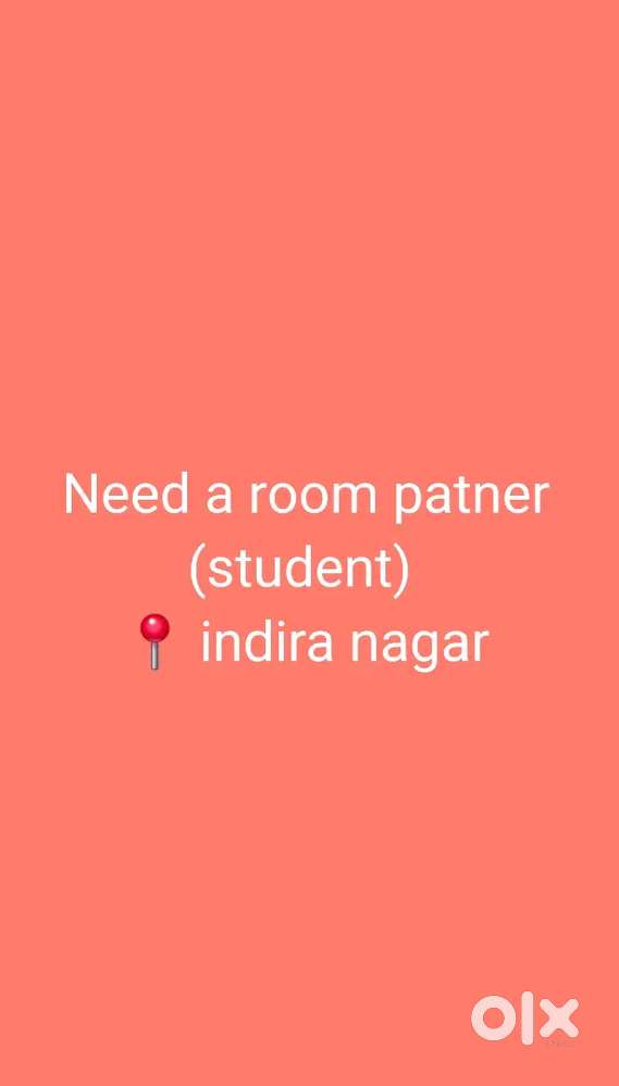 Ek student room patner chahiye jo drink aur smoking na karta ho