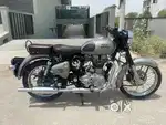 Royal enfield classic 350 gun metal dual disc brakes 100% condition