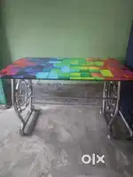 A steel dining table with 4 chair such a good product
