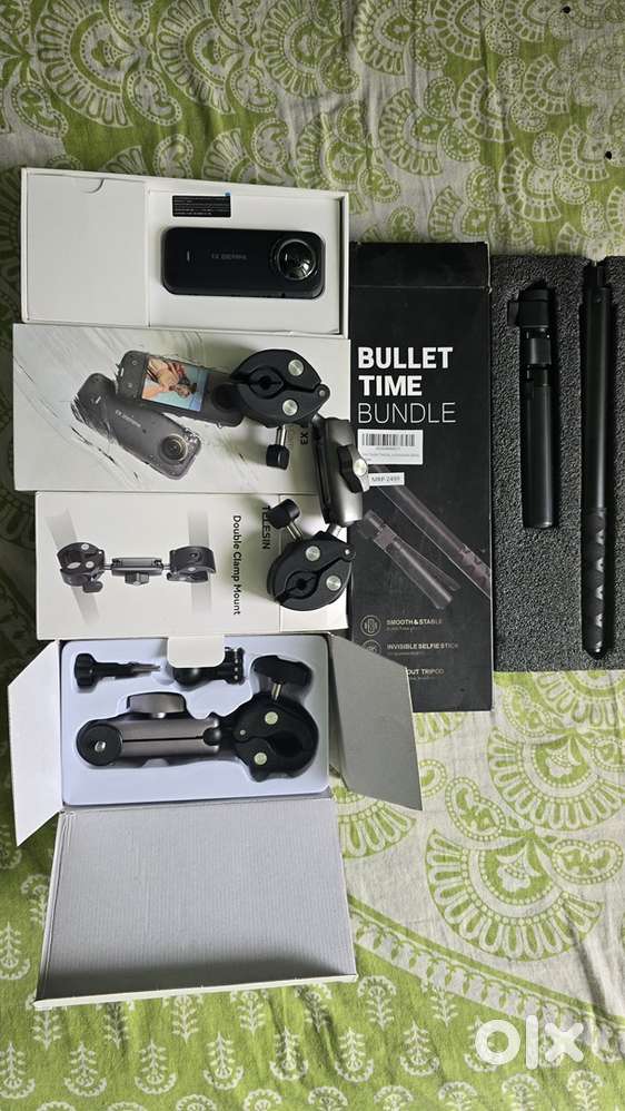 Insta 360 X3 with biker kit
