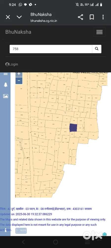 84 dismil agriculture land