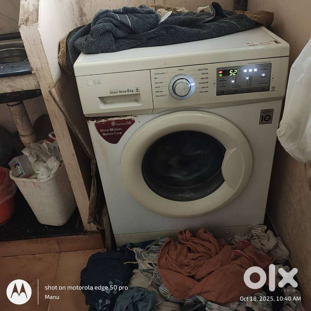 LG 6 KG Front load washing machine