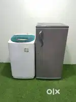 Haier 6kg automatic top load & lg single door fridge with warranty**