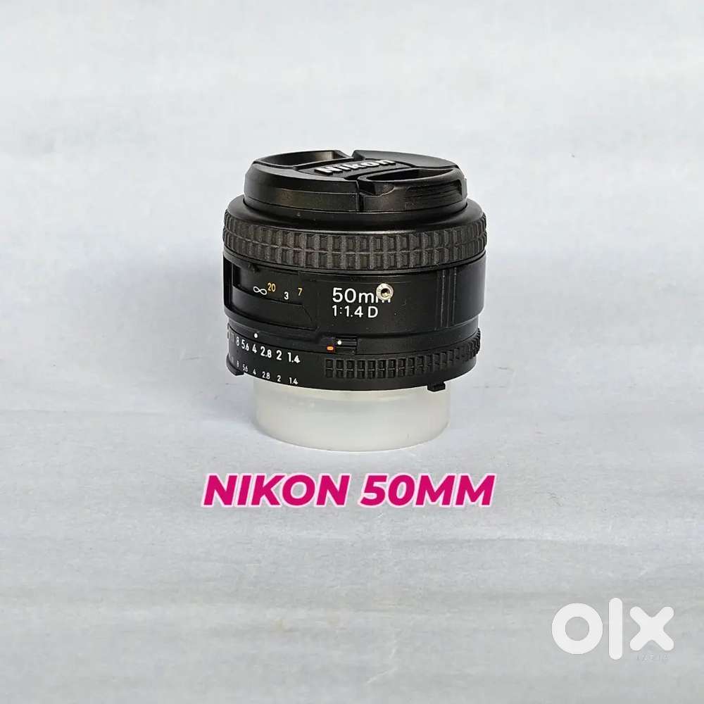 Nikon 50mm f/1.4D Lens – Fast Standard Prime for Nikon F-Mount  SK58