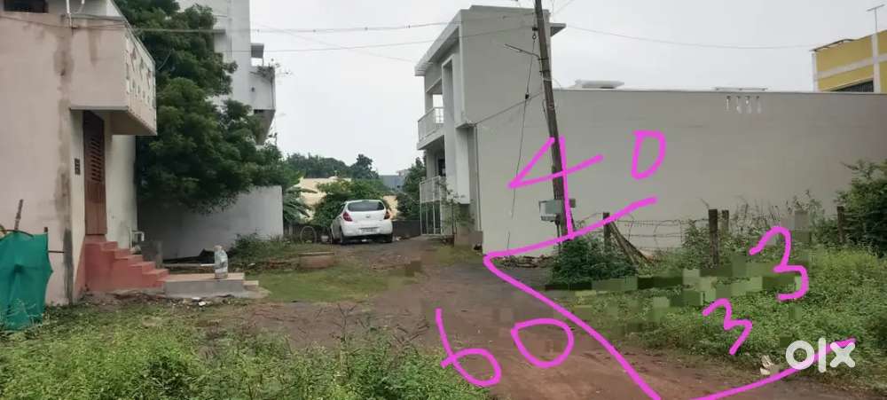 Jipmer Hospital nearby 400 meters Corner approved plot for sale.