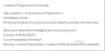 Light Vehicle Driver