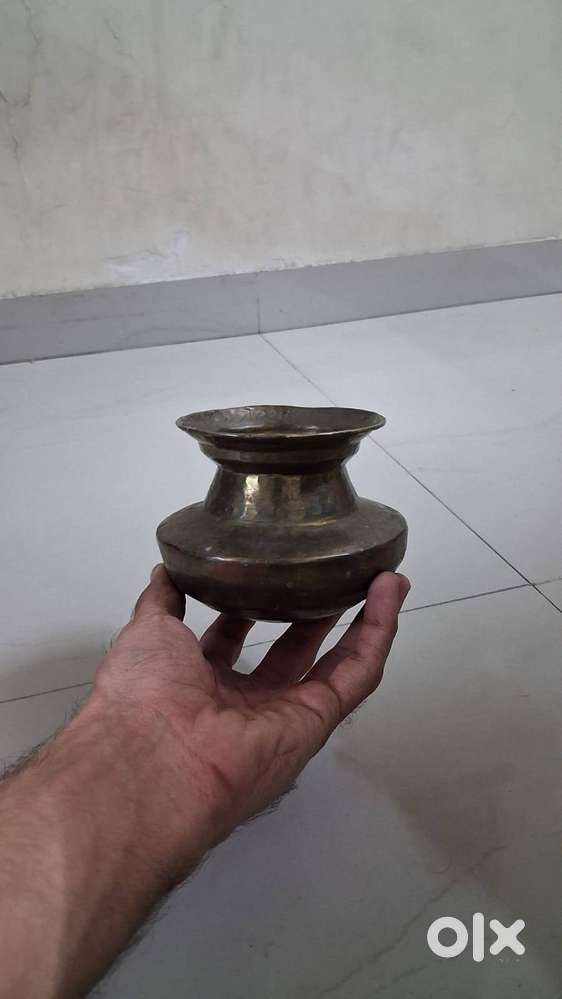 Very old and antique brass Lota