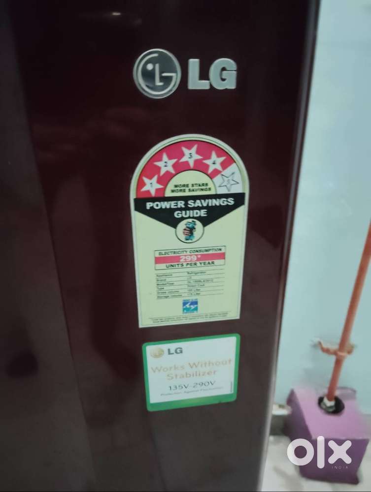LG Fridge Marron colour