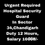 Hospital Security Guard Job Chandigarh