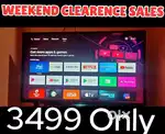 WEEKEND ULTIMATE CLEARANCE SALES SONY SMART ANDROID 4k LED TV