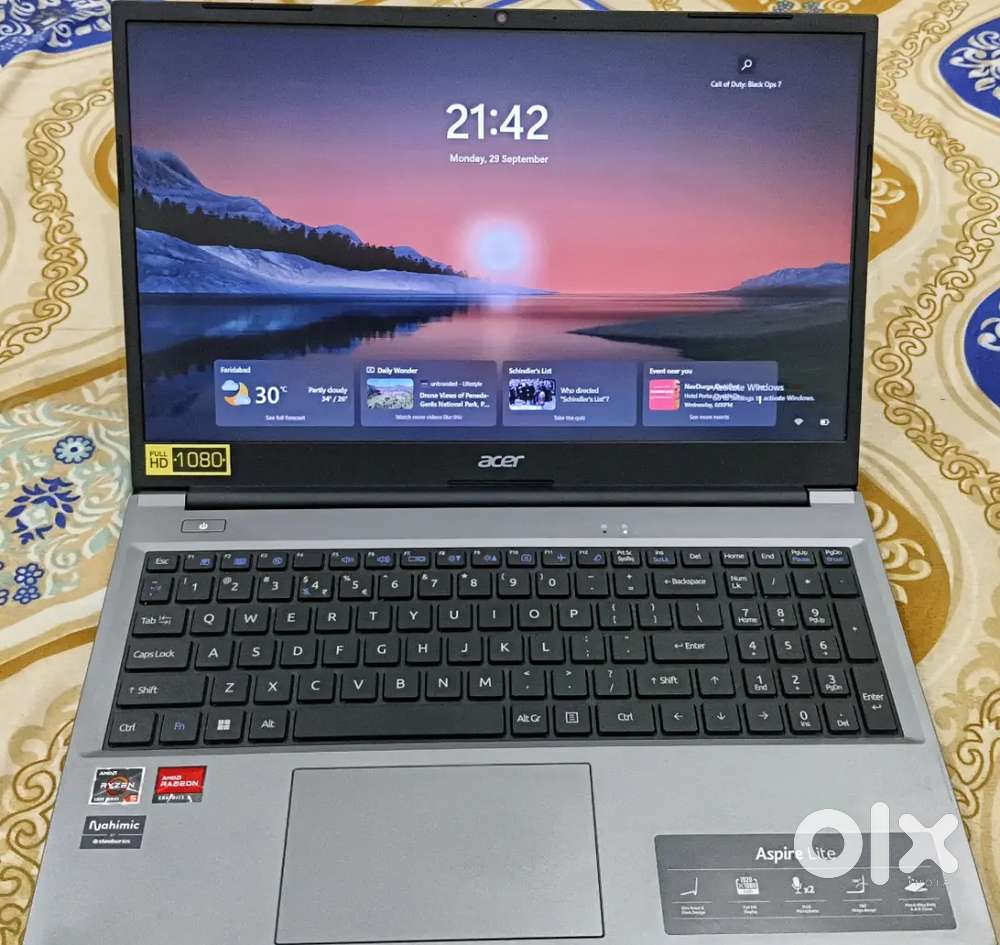 Acer Aspire Lite Ryzen 5-5625U/ 16GB RAM/ 512GB SSD/Like New/ Warranty