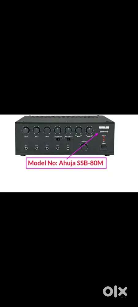 Ahuja SSb 80 Amplifer