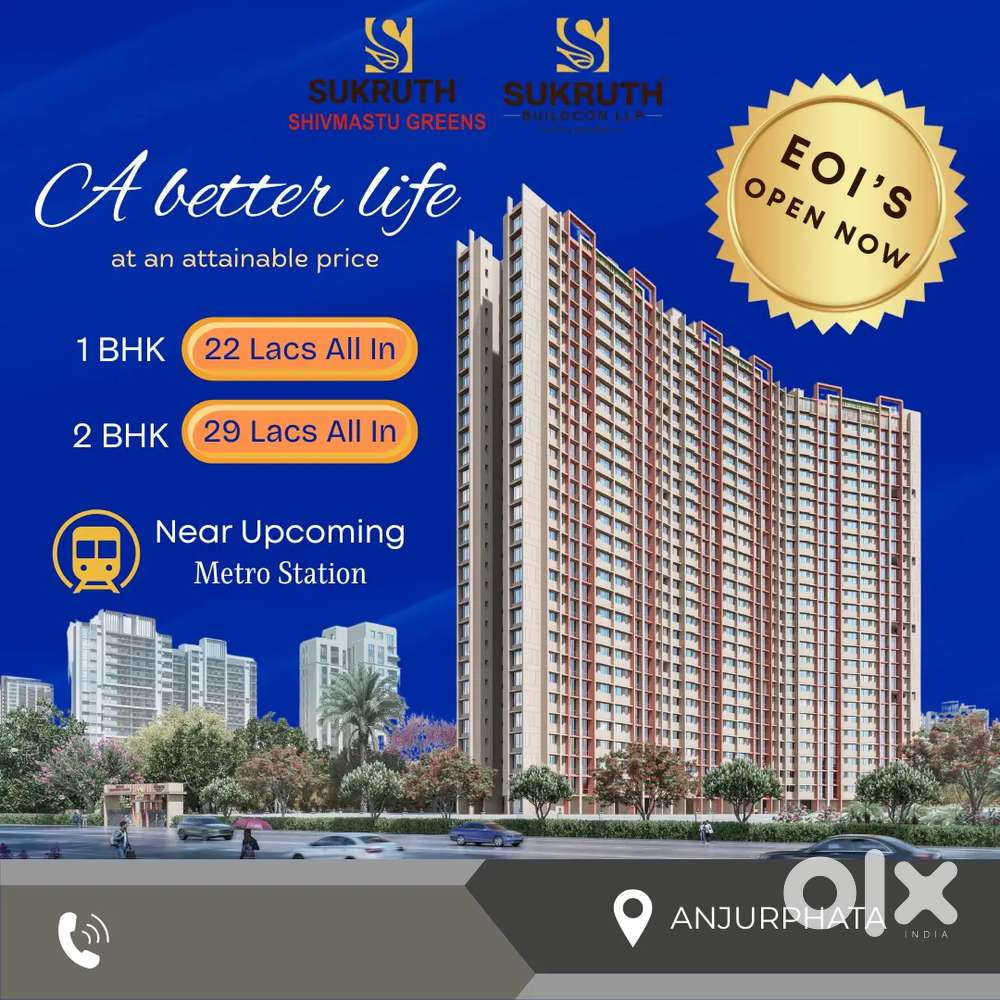 1 & 2 BHK Homes in Anjur phata Bhivandi