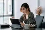Female front office staff