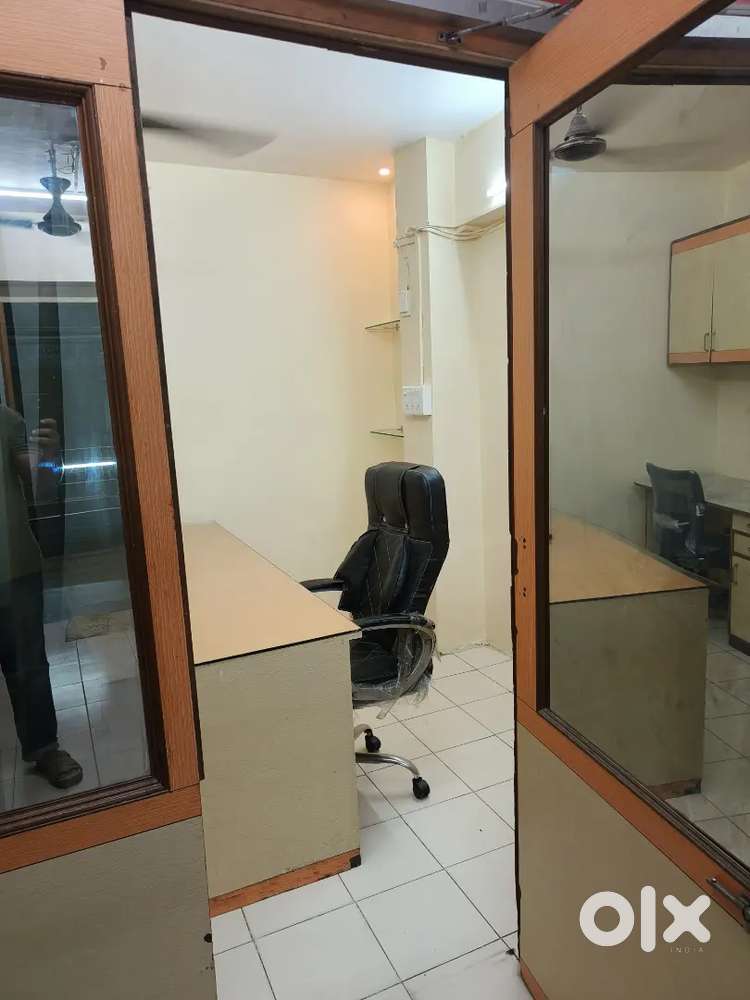 375SQFT fully furnished commercial space / office on rent at 1st floor
