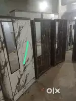 Almirah new brand with locker with mirror