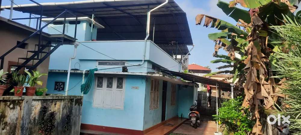 5.5 cent plot with a house in SRM road