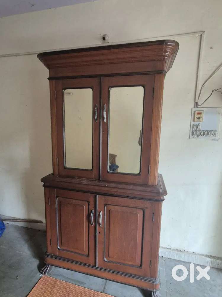 Antique Burma Teakwood Cupboard