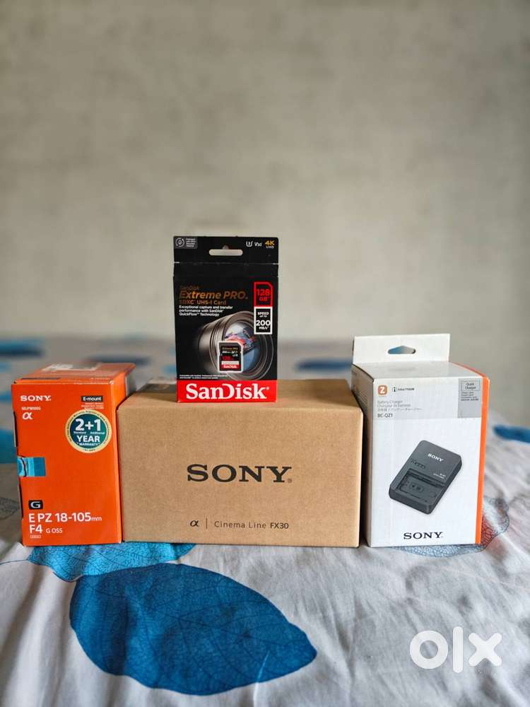 Sony FX30 Cinema Line Camera + Lens + Accessories- Excellent Condition