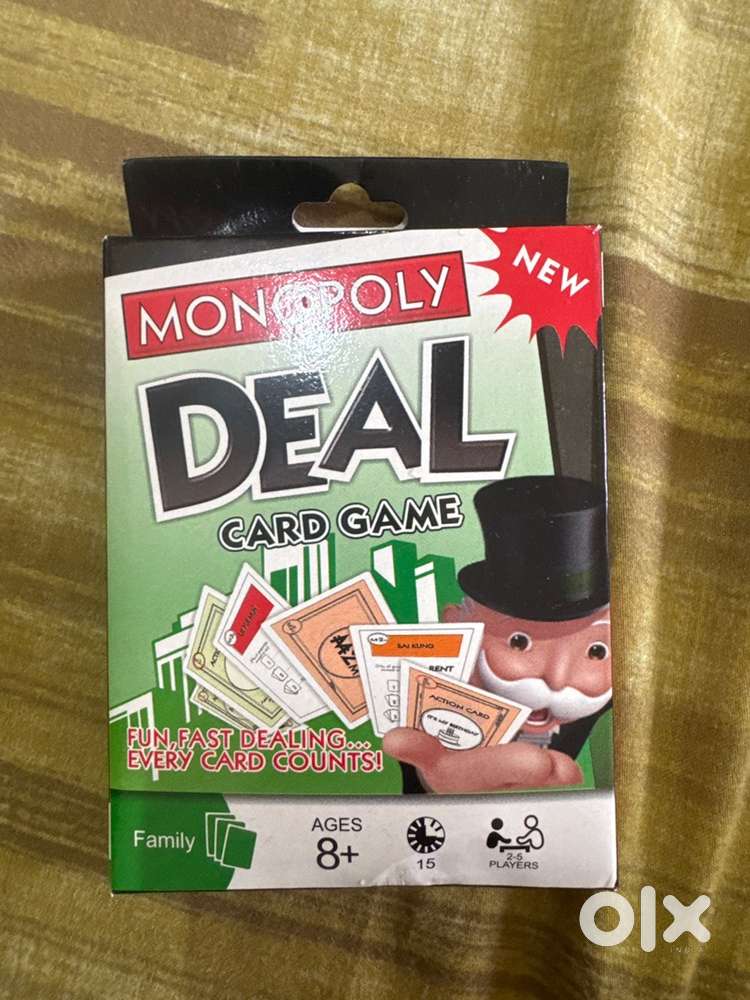 Monopoly deal card game