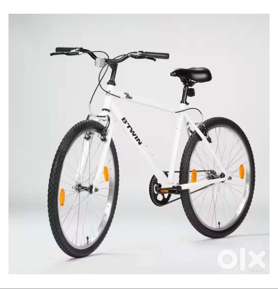Mountain Bike BTwin 1 Speed V-Brakes 26 Wheels Steel Frame MyBike - W
