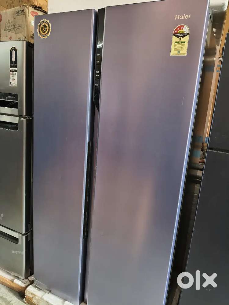 Brand new side by side fridge available at discount rate