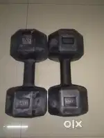 FitFreaks PVC , 1 Pair, Home Gym 5KGS X 2PCS  Fixed Weight Dumbbell